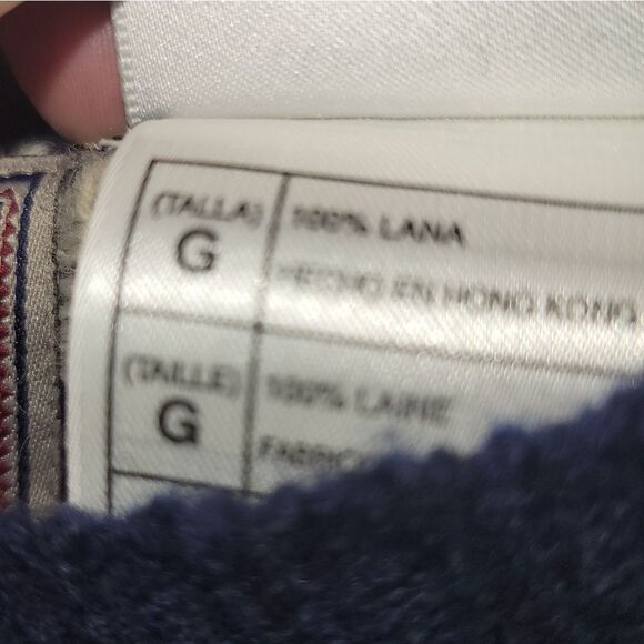 Disney Intarsia Wool sweater Adventure ahead Nordic Ski Large - Picture 4 of 6